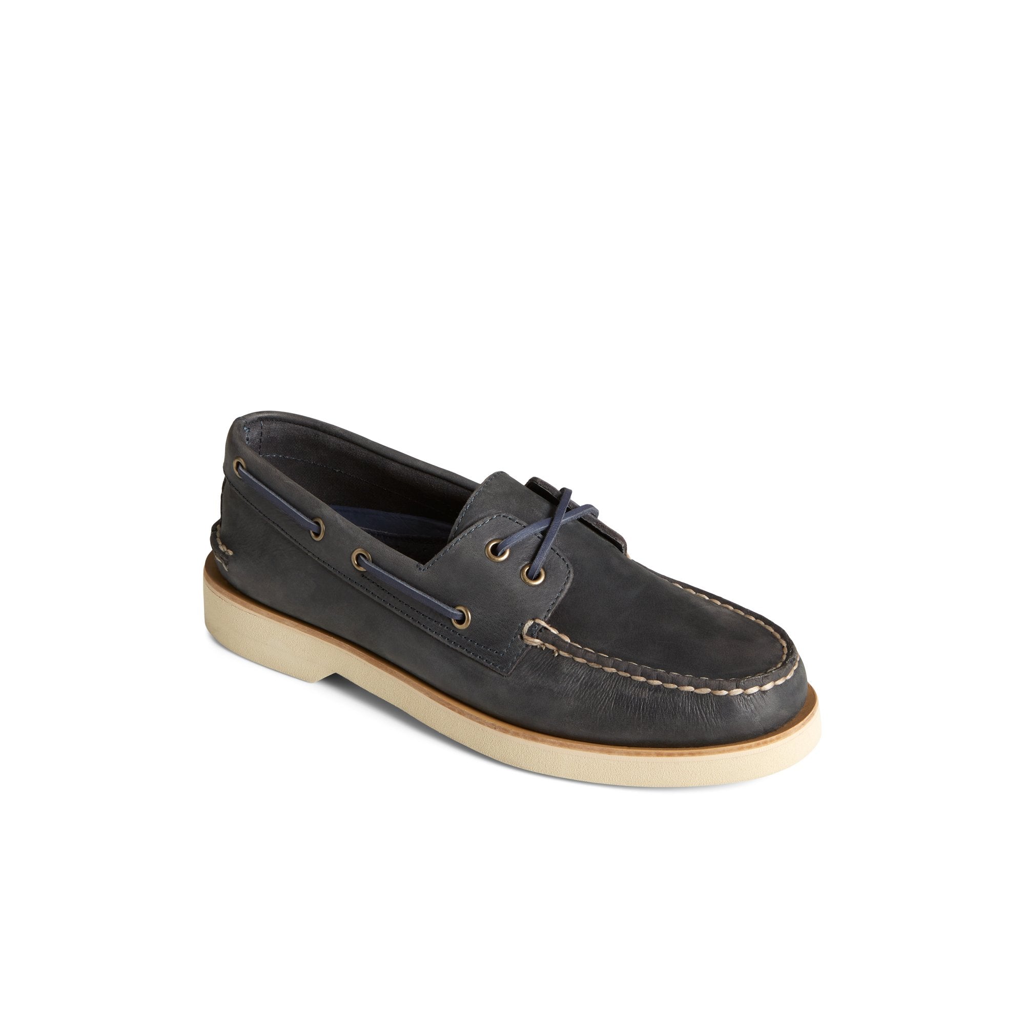 Authentic Original? Double Sole Cross Lace Boat Shoe - Image 3