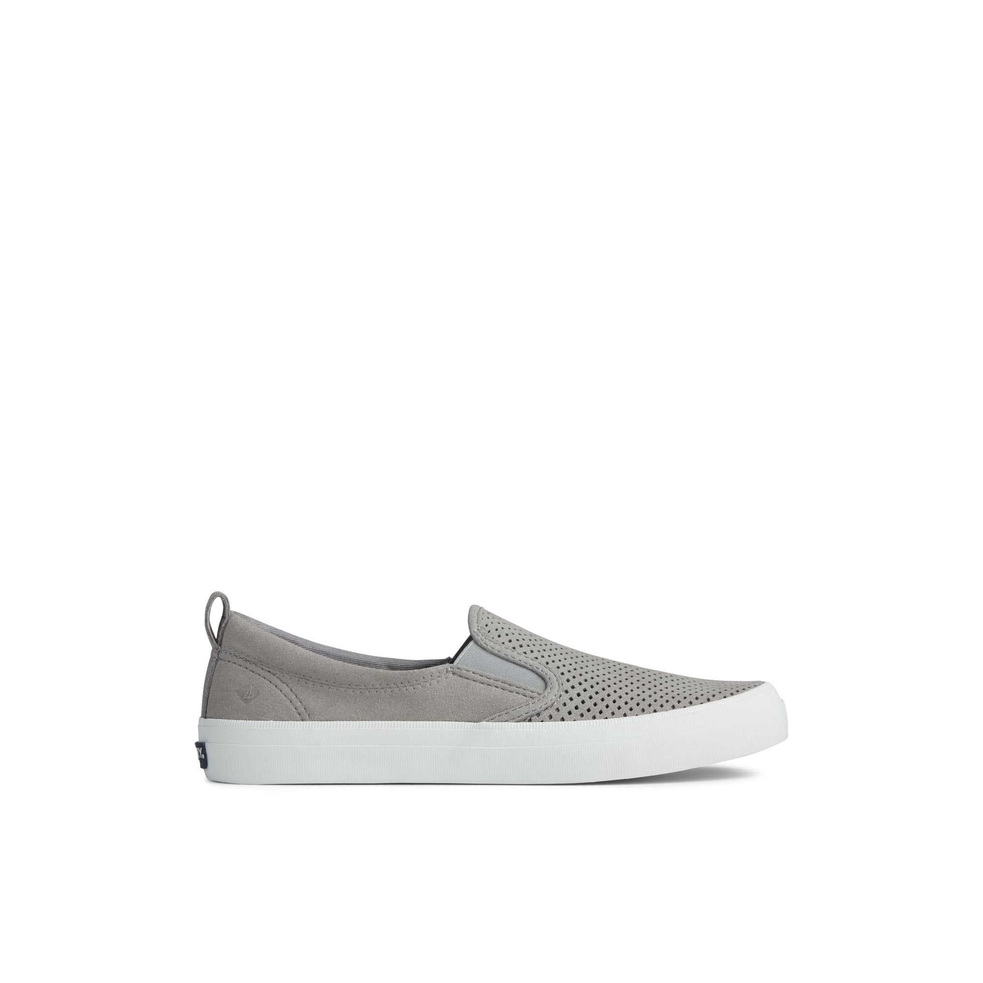 Crest Twin Gore Perforated Slip On Sneaker